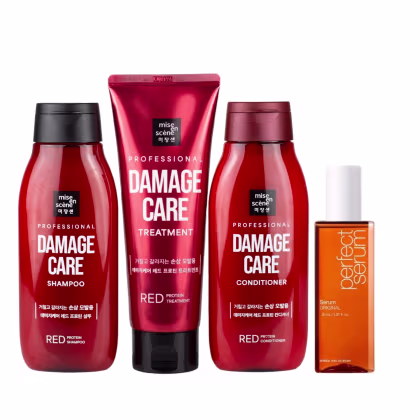 Imagem do produto Mise en Scène Professional  Kit (Trio Red Protein 200ml + Perfect Sérum 30ml)