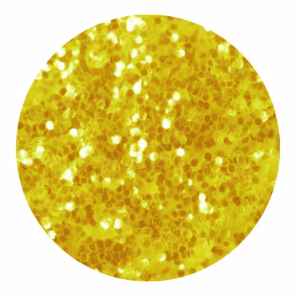Imagem do produto Glitter Mini Confete Flocado Amarelo Bright 3g
