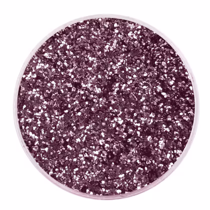 Imagem do produto Glitter Biodegradável Flocado Rose Holográfico Multifuncional Make A 3g