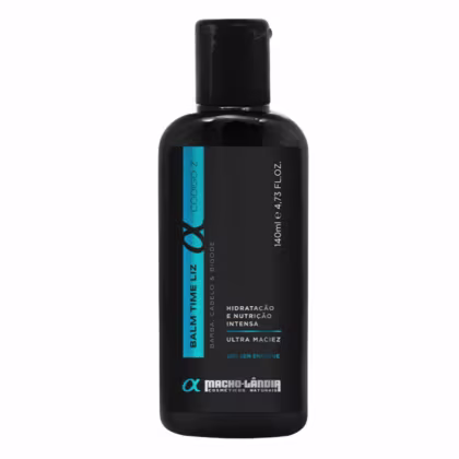 Imagem do produto Macho-Lândia Time Liz Código Z - Bálsamo Balm Para Barba 140ml