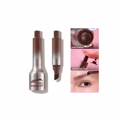 Imagem do produto Preenchedor Sobrancelha Pincel Angular Brow Fection Marrom