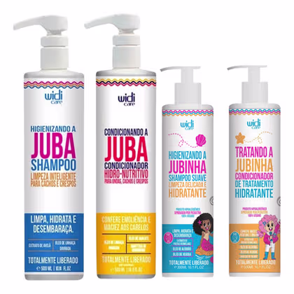 Imagem do produto Kit Widi Care Shampoo E Condicionador Juba E Jubinha 4 Itens
