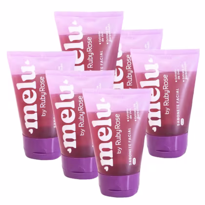 Imagem do produto Kit Box Sabonete Facial Melu by Ruby Rose 6 unidades Aroma:Uva