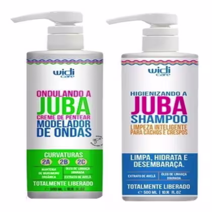 Imagem do produto Kit Ondulando A Juba E Shampoo Higienizando A Juba Widi Care