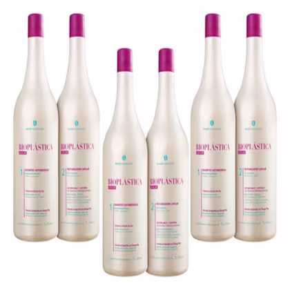 Imagem do produto Escova Progressiva Richée Bioplástica Capilar 3 Kits (2x1l)