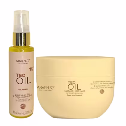 Imagem do produto Kit Arvensis Tec Oil - Máscara 250g e Óleo Reparador 60ml