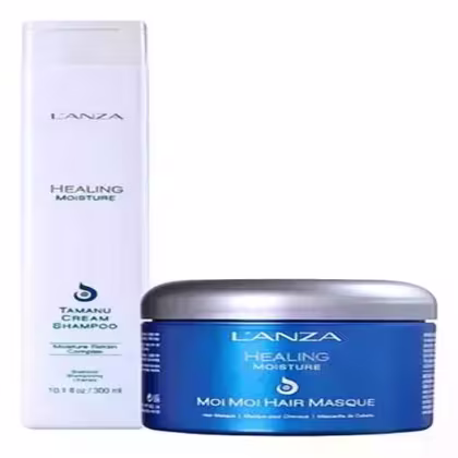 Imagem do produto Kit Lanza Healing Moisture Shampoo 300ml+ Masc Moi Moi 200g