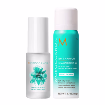 Imagem do produto Moroccanoil Kit Dry Shampoo Light Tones 65ml + Brumes du Maroc Hair & Body 30ml