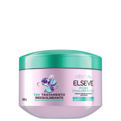 Imagem do produto Elseve L'Oréal Paris Pure Hialurônico - Tratamento Reequilibrante 300g