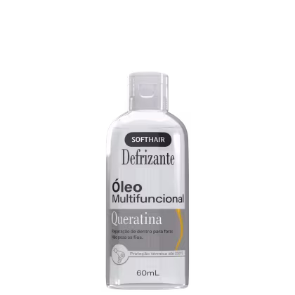 Óleo Multifuncional Queratina Soft Hair 60ml