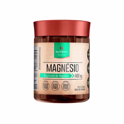 Imagem do produto Nutrify Bisglicinato de Magnésio - Suplemento Vitamínico (60 Cápsulas)