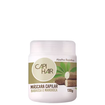 Imagem do produto Abelha Rainha Capi Hair Babosa e Mandioca - Máscara Capilar 130g