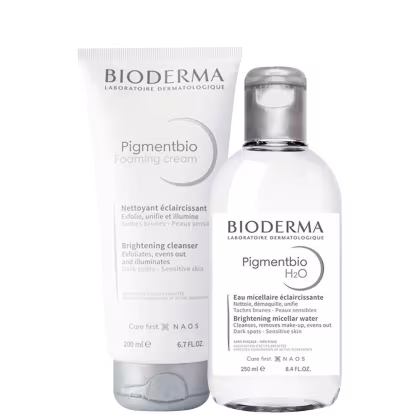 Kit Bioderma Pigmentbio - Sabonete Líquido 200ml e Água Micelar H2O 250ml