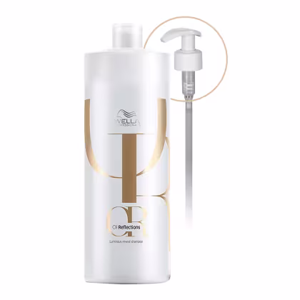 Imagem do produto Wella Professionals Oil Reflections Luminous Reveal + Válvula Pump - Shampoo 1L