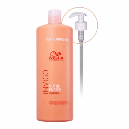Imagem do produto Wella Professionals Invigo Nutri-Enrich Válvula Pump - Condicionador 1L