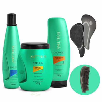 Imagem do produto Kit Aneethun Cachos System Co Wash (4 Produtos)