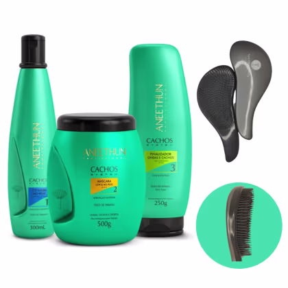 Imagem do produto Kit Aneethun Cachos System Co Wash Four (4 Produtos)