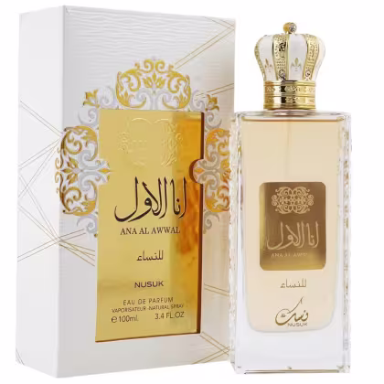 Perfume Importado Feminino Ana Al Awwal Nusuk Riiffs EDP, 100ml.