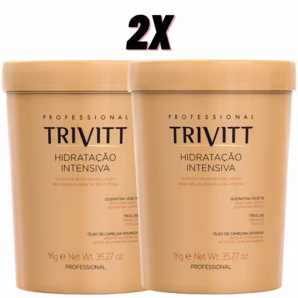 Imagem do produto Kit Itallian Hairtech Professional Trivitt Hidratação Intensiva (2 Unidades)