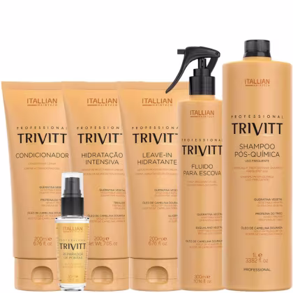 Imagem do produto Kit Profissional Trivitt para Hidratação, Reparação e Finalização