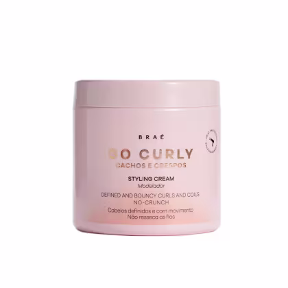 Imagem do produto Braé Go Curly Cachos e Crespos - Modelador 500g