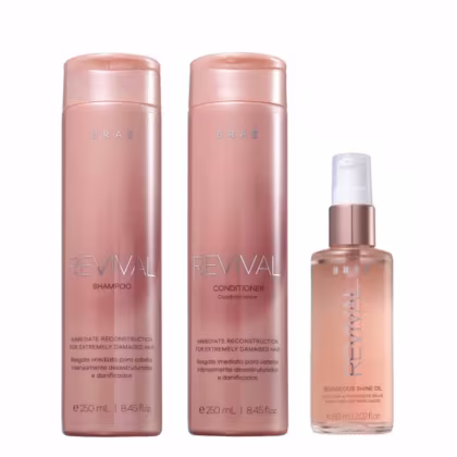 Imagem do produto Kit Braé Revival Home Care Trio Beauty (3 Produtos)