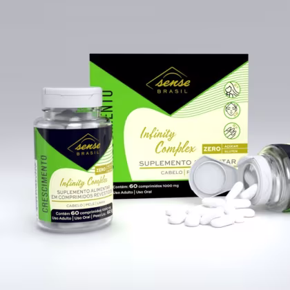 Imagem do produto Complexo Vitamínico Sense Infinity Complex  60 comprimidos