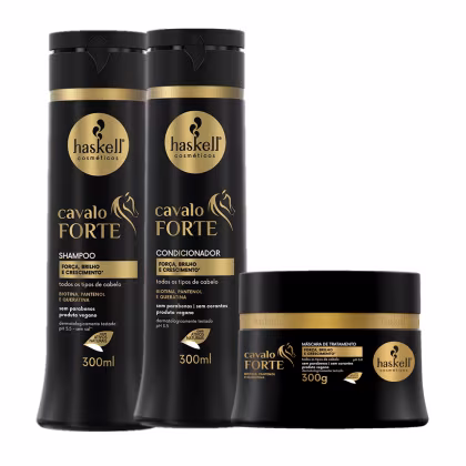 Imagem do produto Kit Haskell Cavalo Forte (3 Produtos)