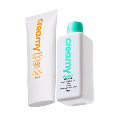 Imagem do produto Kit Creamy FPS 60 + Antiacne (2 Produtos)