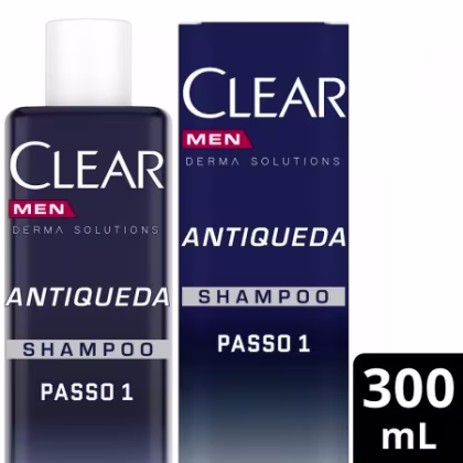 Imagem do produto Clear Men Antiqueda Passo 1 - Shampoo 300ml
