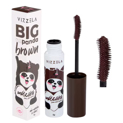 Imagem do produto Vizzela Cosméticos Big No Panda Brown - Máscara para Cílios 5g