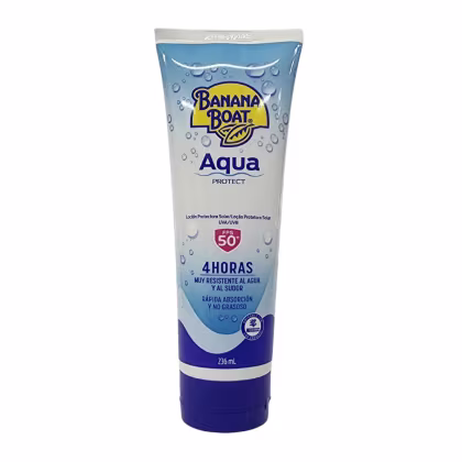 Imagem do produto Banana Boat Aqua Protect FPS 50 - Protetor Solar 236ml