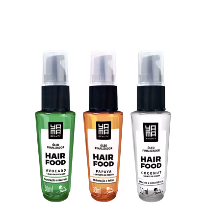 Imagem do produto Kit Yamá Hair Food (3 Produtos)