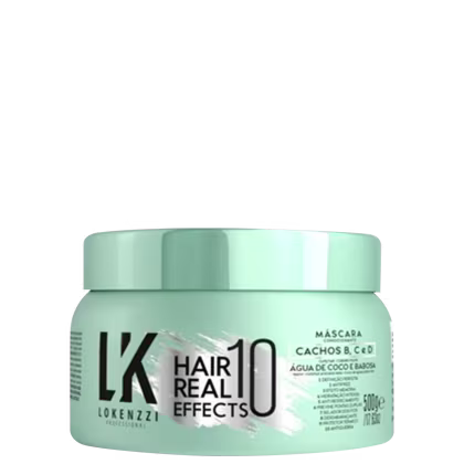Imagem do produto MASCARA LOKENZZI CACHOS HAIR REAL 10 EFFECTS 500G