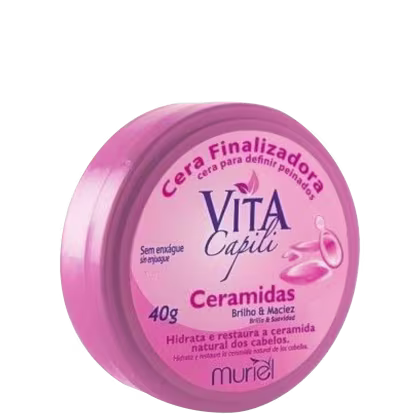 Imagem do produto CERA FINALIZADORA MURIEL VITA CAPILI 40G CERAMIDAS