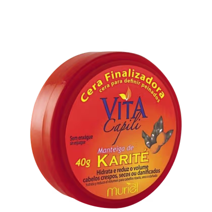 Imagem do produto CERA FINALIZADORA MURIEL VITA CAPILI 40GR MANTEIGA KARITE