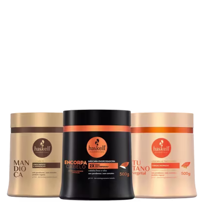 Imagem do produto Kit Haskell Cronograma Capilar Cabelos Finos (3 Produtos)