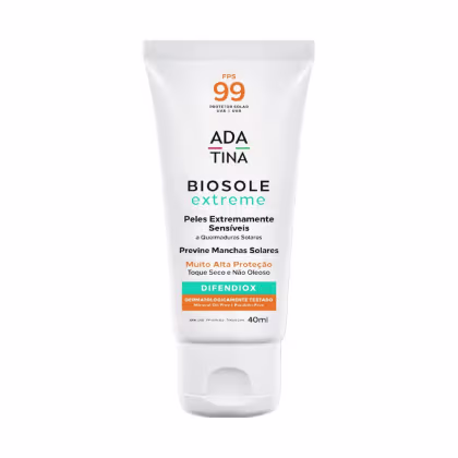 Imagem do produto Ada Tina Biosole Extreme FPS 99 - Protetor Solar Facial 40ml