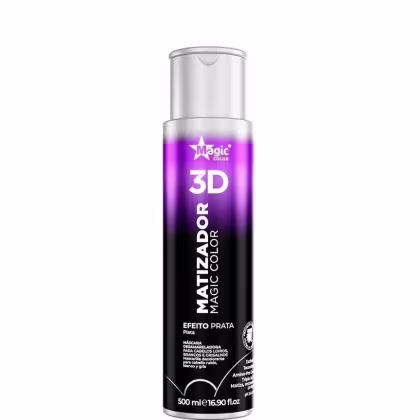 Imagem do produto Magic Color Platinum Blond Efeito Prata - Matizador 500ml