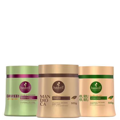 Imagem do produto Kit Haskell Cuidado Capilar (3 Produtos)