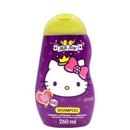 Imagem do produto Shampoo Infantil Hello Kitty Cabelos Cacheados E Ondulados 260Ml