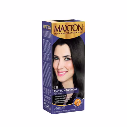 Imagem do produto Maxton 2.8 Preto Tabaco - Tintura Creme 158g