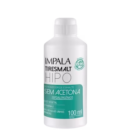 Imagem do produto Impala Tiresmalt Hipo - Removedor de Esmalte sem Acetona 100ml