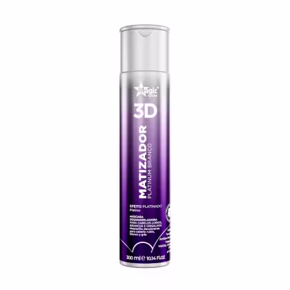 Imagem do produto Magic Color 3D Platinum Branco Platinado - Gloss Matizador 300ml
