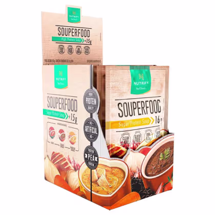 Imagem do produto Nutrify Souperfood Caldinho de Feijão - Sopa Proteica (10 Unidades)