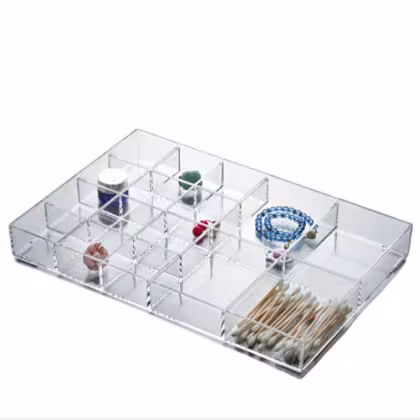 Imagem do produto Acrílico Store com 16 Divisórias - Bandeja Organizadora