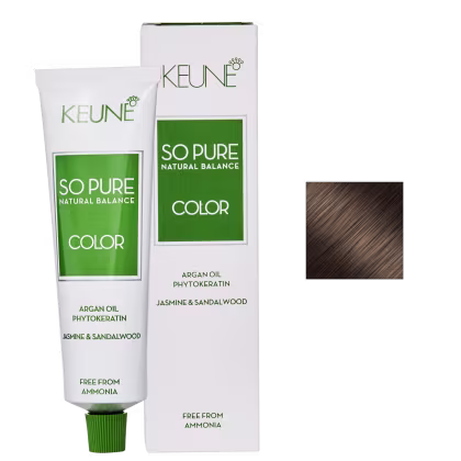 Imagem do produto Keune So Pure Color 6 Louro Escuro - Coloração Permanente 60ml