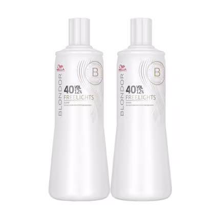 Imagem do produto Kit Wella Professionals Blondor Freelights Oxidante 12% 40 Volumes (2 Unidades)