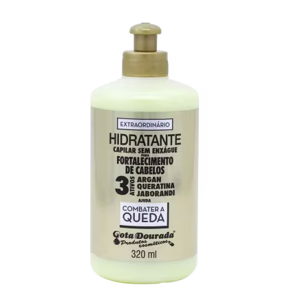 Imagem do produto CREME DE PENTEAR GOTA DOURADA EXTRAORDINARIO 3 ATIVOS 320ML