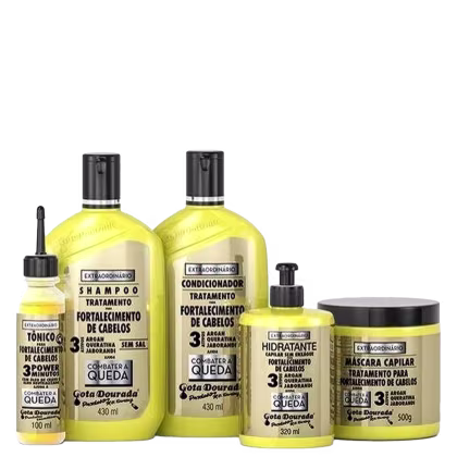Imagem do produto KIT GOTA DOURADA FORTALECIMENTO EXTRAORDINARIO